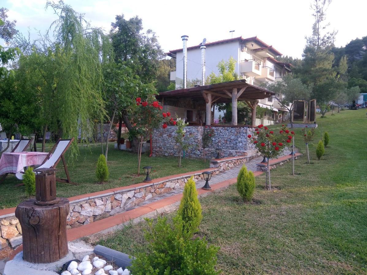 Nikos Apartments ออร์โมส ปานากีอาส ภายนอก รูปภาพ