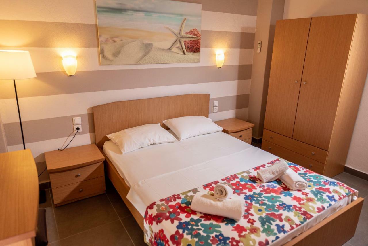 Nikos Apartments ออร์โมส ปานากีอาส ภายนอก รูปภาพ